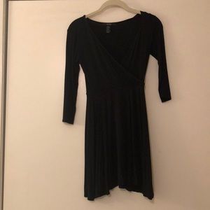 Black, soft dress from forever 21